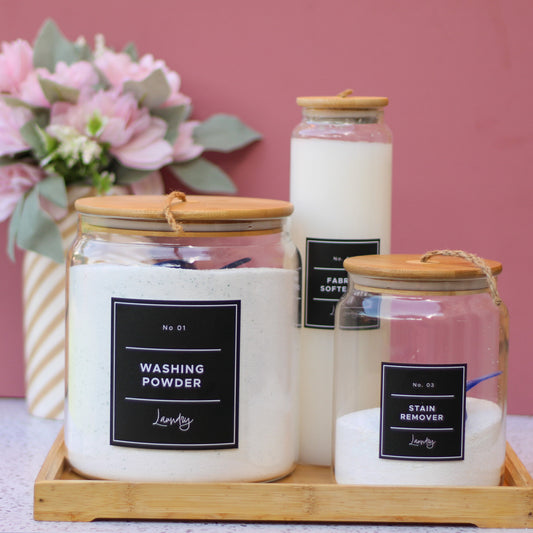 Premade Laundry Label Sets