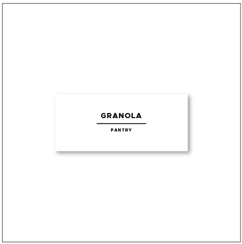 Slim Pantry Labels - Custom