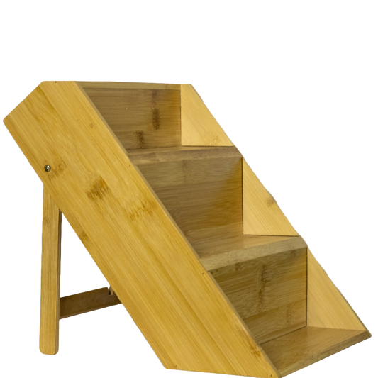 Clearance Sale: 3 step Bamboo Stand Organiser