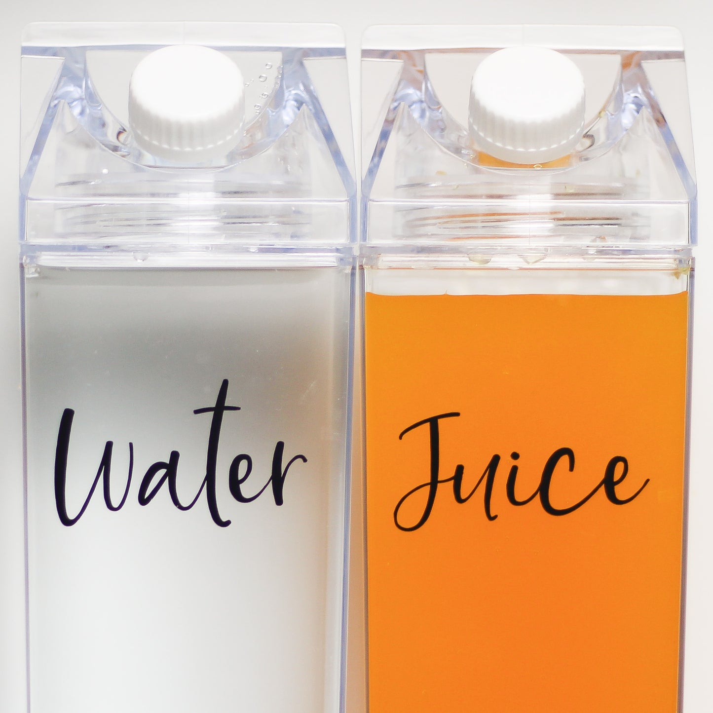 Custom Vinyl Labels for Fridge Bottles & Containers