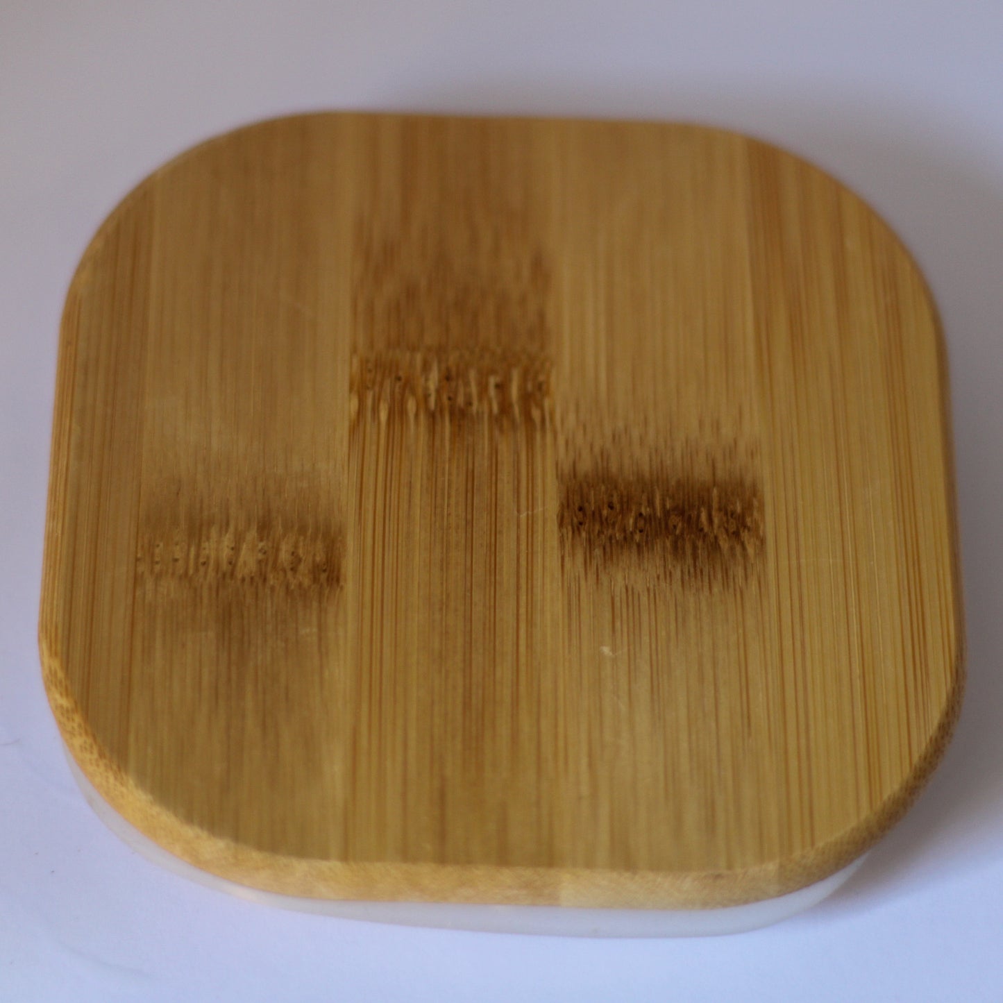 2500ml Square Glass Jar with Bamboo Lid