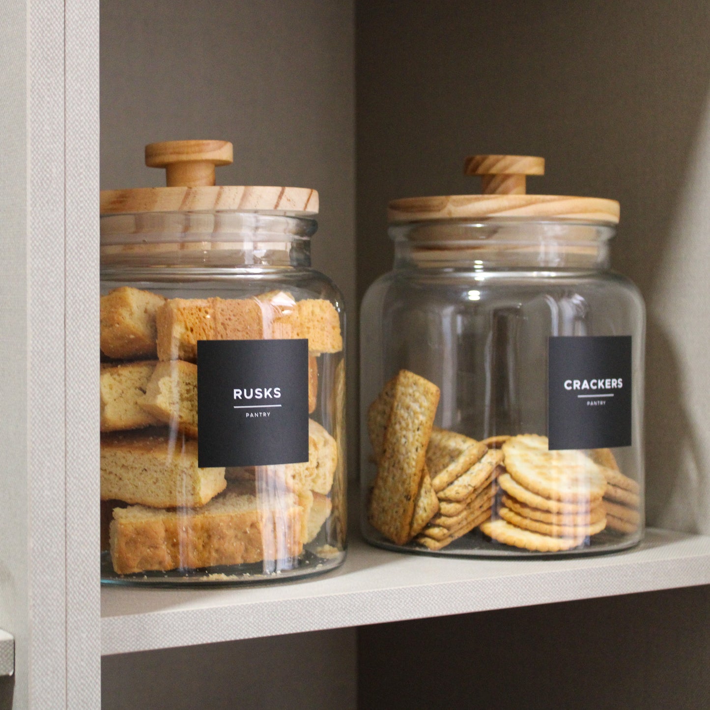 Square Pantry Labels - Custom
