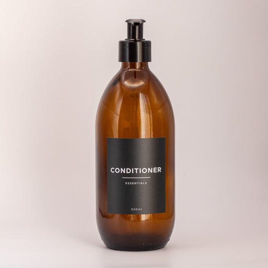 500ml Amber Glass Pump Dispenser