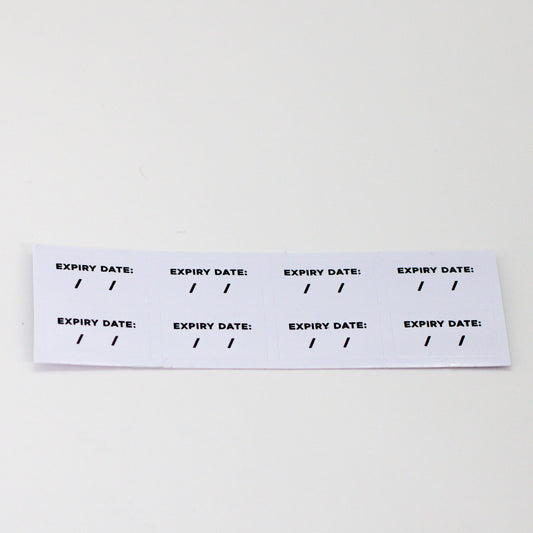 Expiry date stickers - 10 pack
