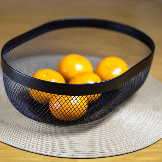 Oval Mesh Storage Basket