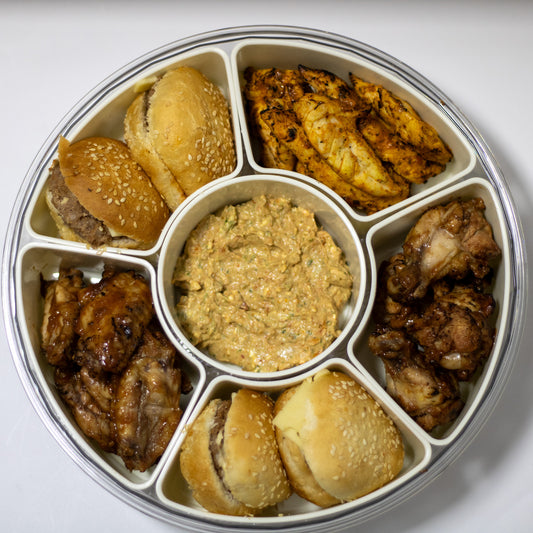 Round Rotating Snack Storage Box