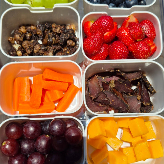 Multi-Compartment Snack box/ Travel Serving Tray