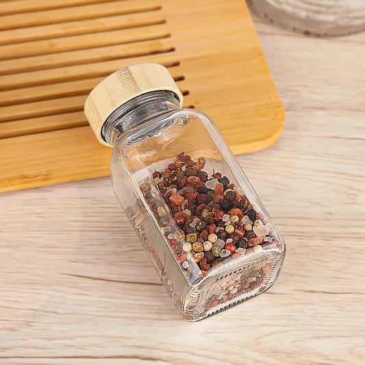 180ml Spice Jar with bamboo lid