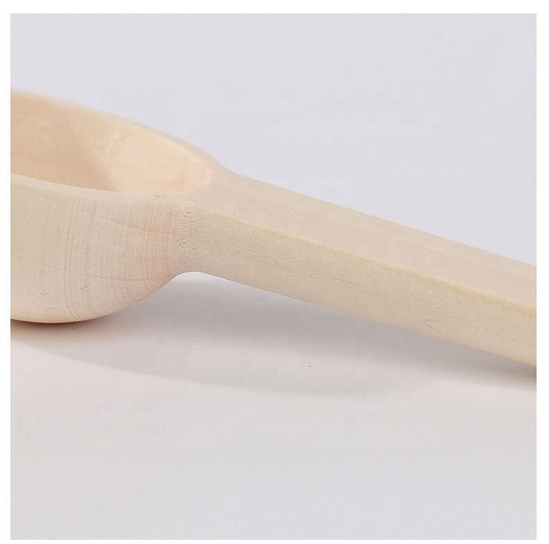 5pc Mini Wooden Seasoning Spoons - 7.5cm