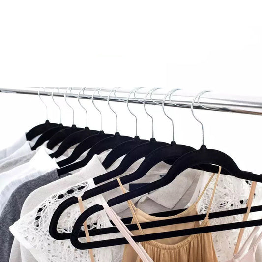 10-pack Velvet Hangers - Black