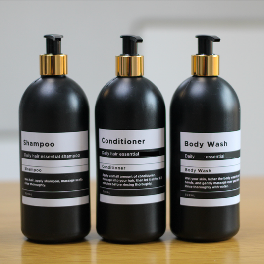 Set of 3 – 500ml Plastic Pump Dispensers