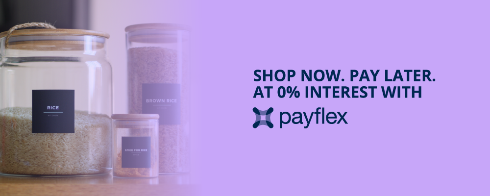 Shop Smart with Payflex: Pay 4 Interest-Free Instalments on Your Home Organization Faves!