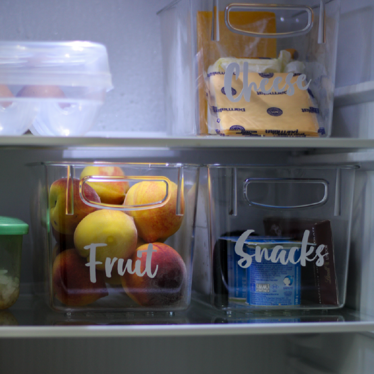 Fridge Vinyl Labels