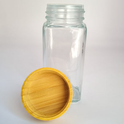 Clearance Sale: 120ml Spice Jar with Bamboo Lid