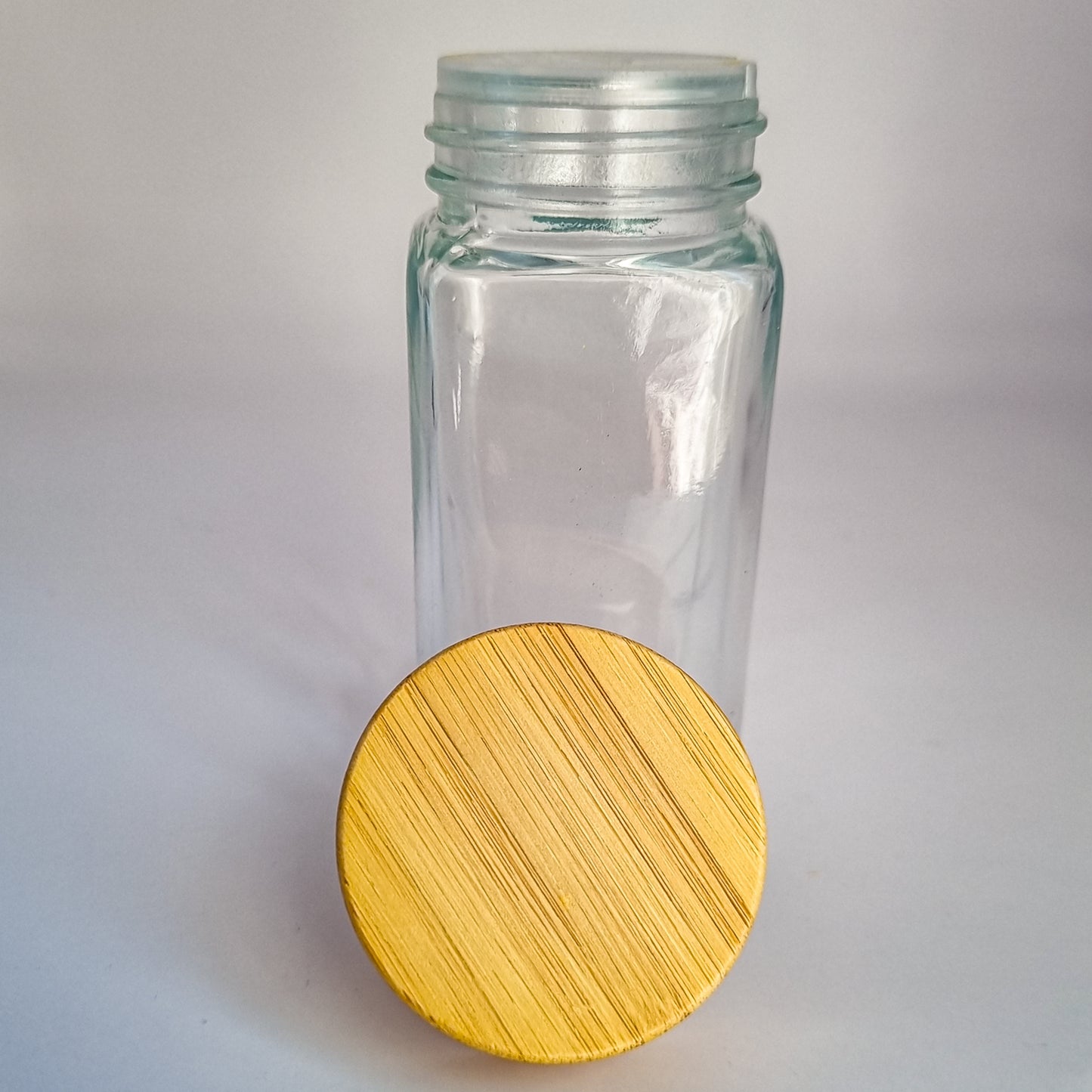 Spice Jars with Bamboo Lid