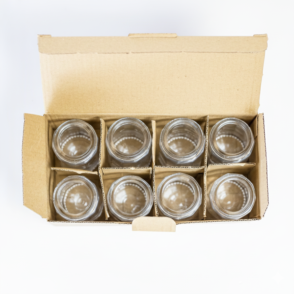 2-Layer Bamboo Spice Rack Set (8 x 100ml Jars)