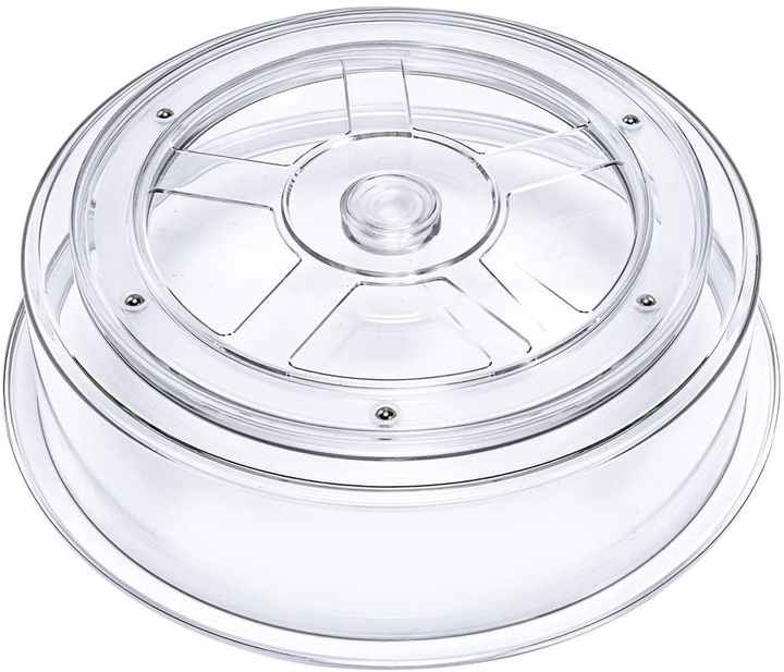 Acrylic turntable lazy susan organiser