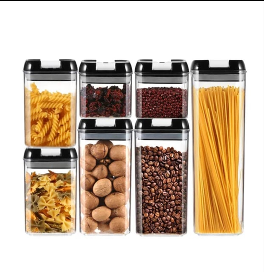 Clearance: 7-piece acrylic storage set