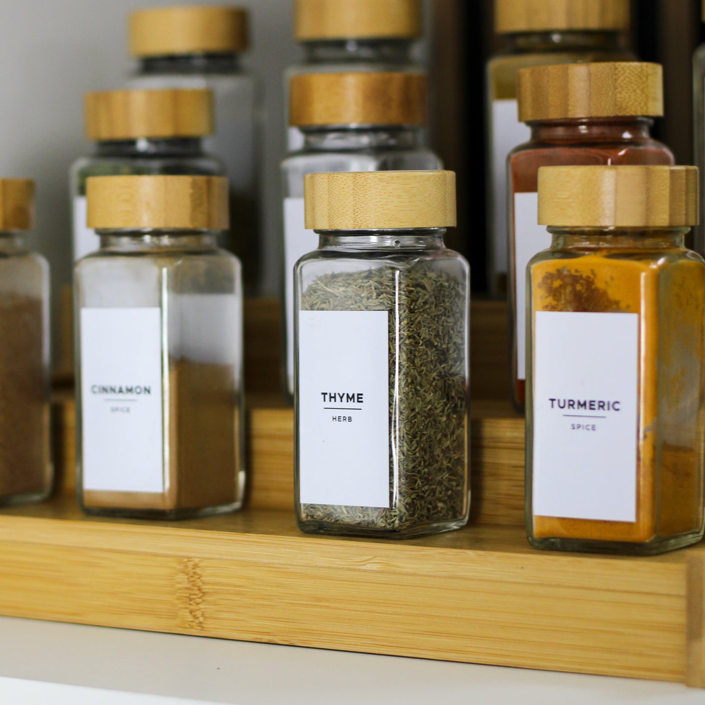 Rectangle Spice Labels