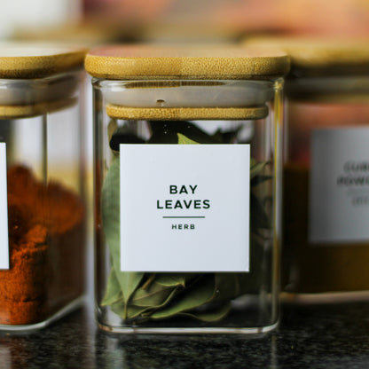 Square Spice Labels