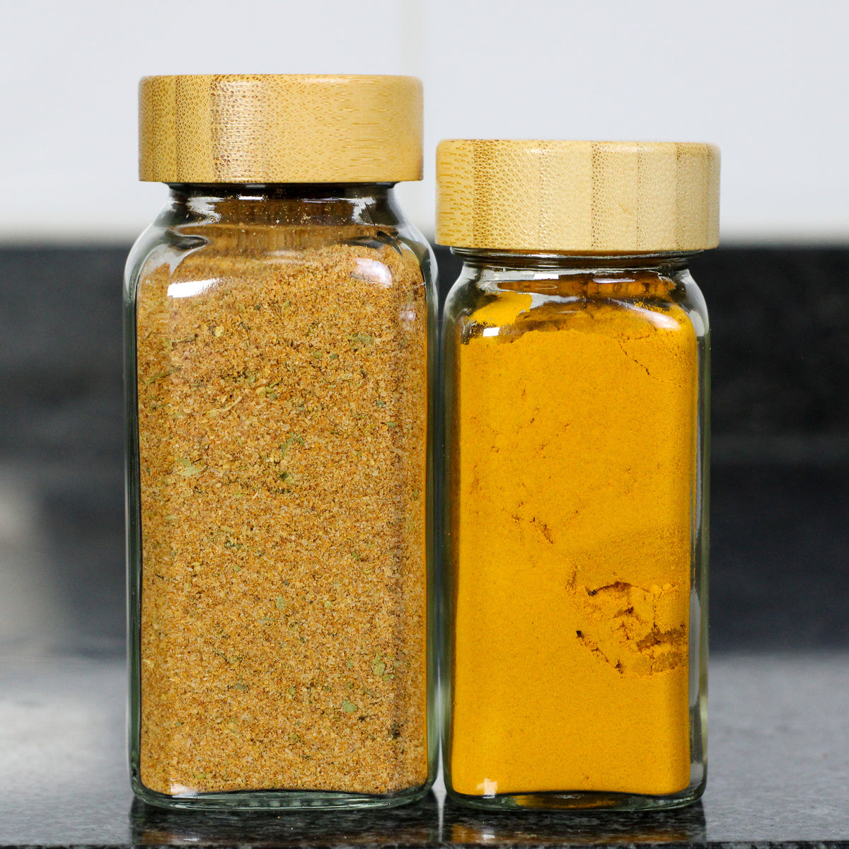 180ml Spice Jar with bamboo lid