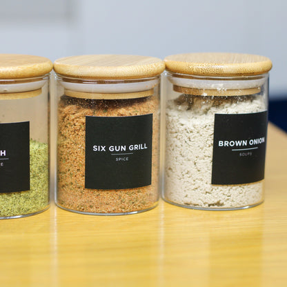 Square Spice Labels