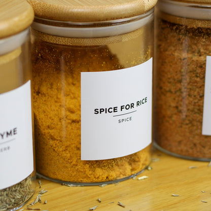 Square Spice Labels