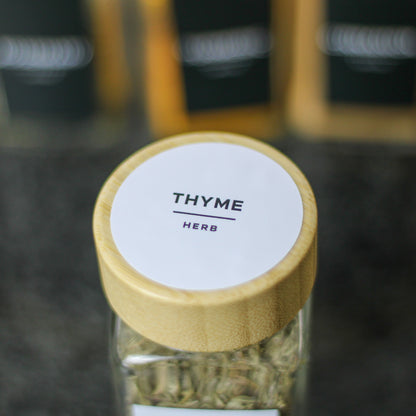 Round Spice Labels