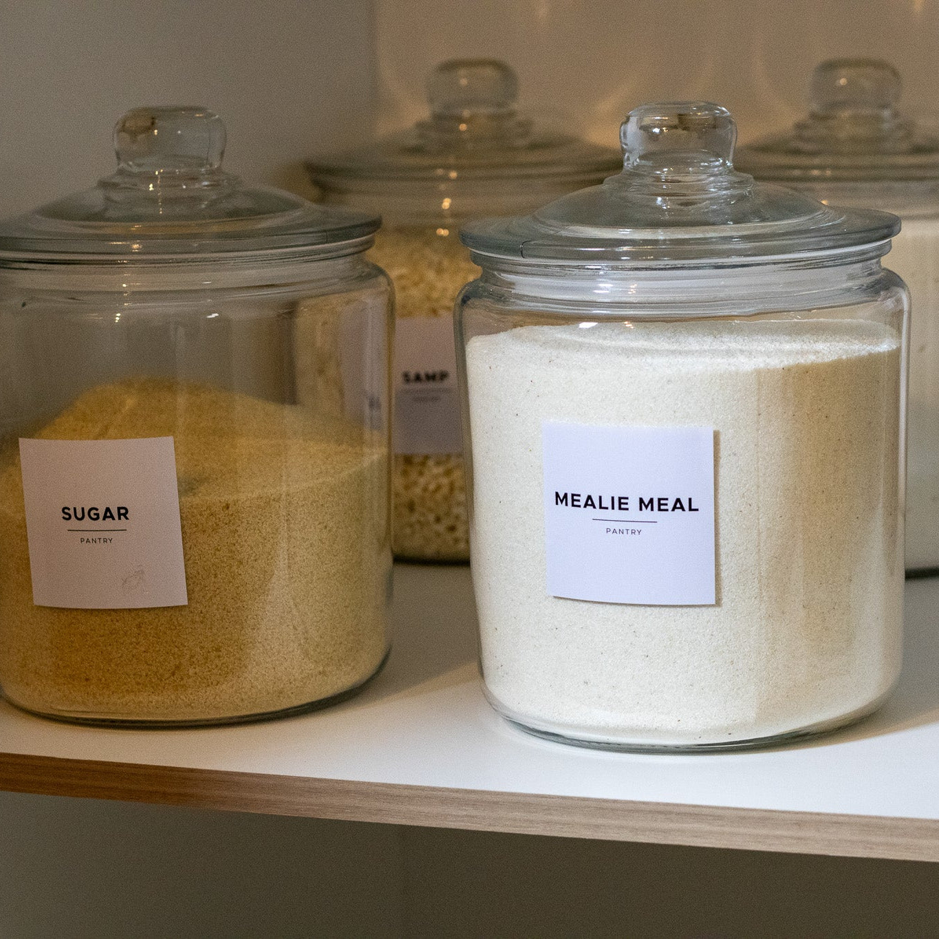 4L Glass Jar with Glass Lid