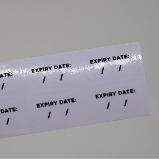Expiry date stickers - 10 pack