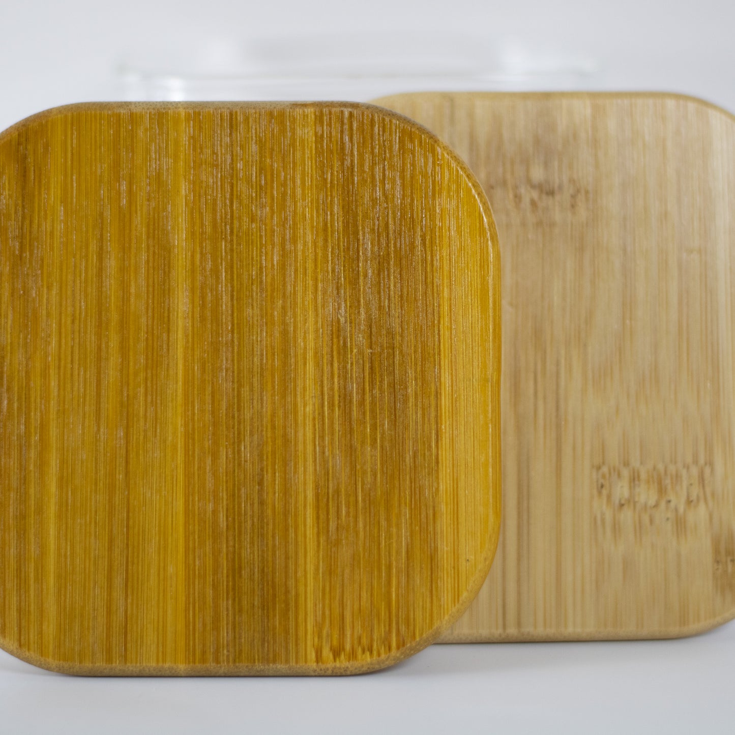 2500ml Square Glass Jar with Bamboo Lid