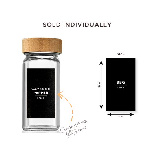 Rectangle Spice Labels
