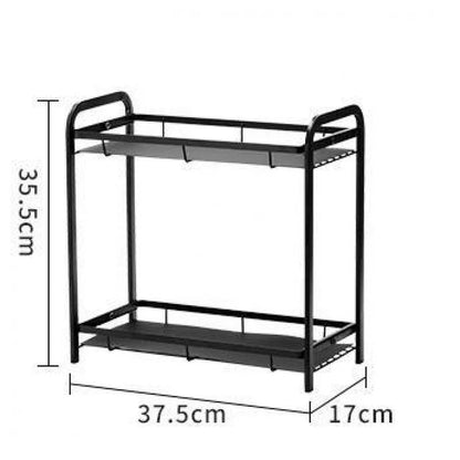 2-tier shelf organizer