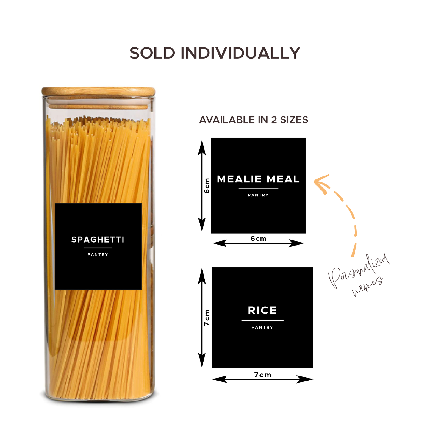 Square Pantry Labels