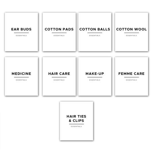 Premade Personal Care Labels