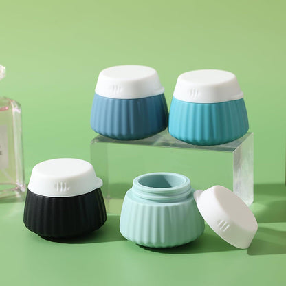 4-pack Refillable Travel silicone jars - 40ml