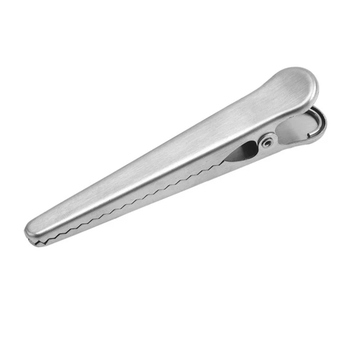 Stainless Steel Bag Clips - 3-Piece Set