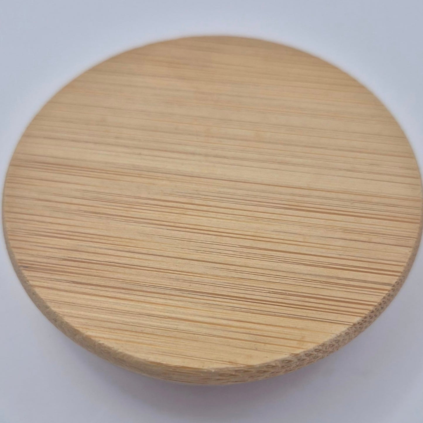 [Clearance Sale] 250ml round glass jar with bamboo Lid