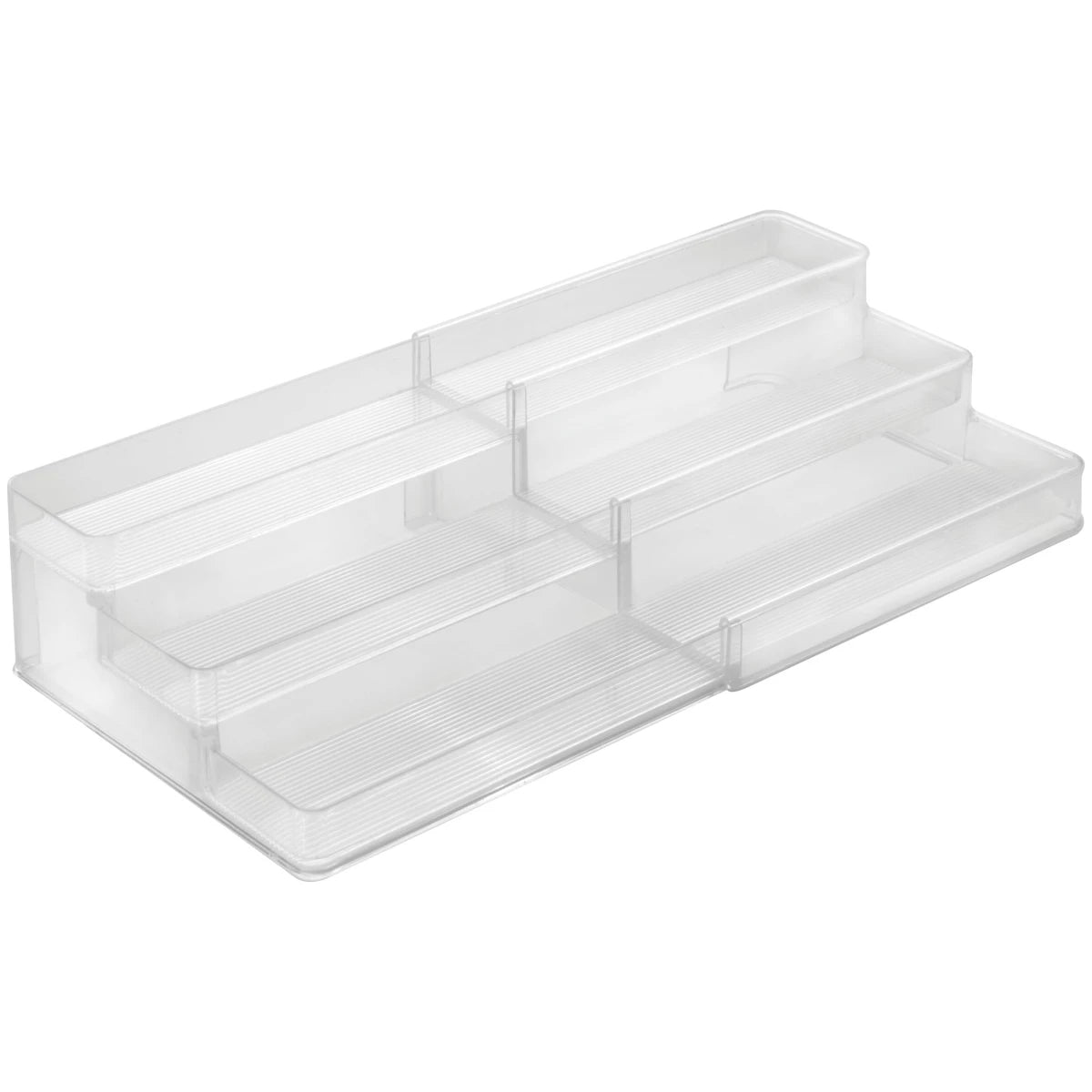 Expandible 3 Tier Acrylic Spice Rack