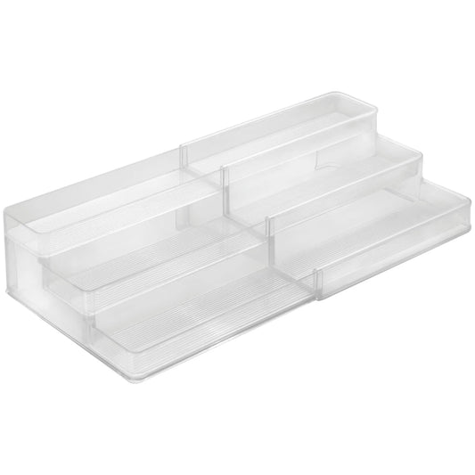 Expandible 3 Tier Acrylic Spice Rack