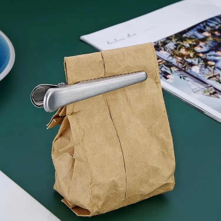 Stainless Steel Bag Clips - 3-Piece Set