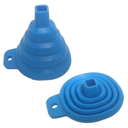 Collapsible Silicon Funnel